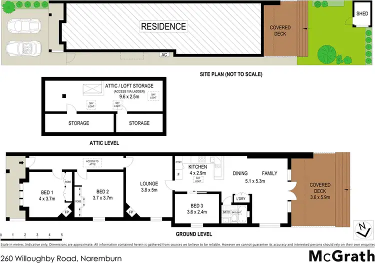 Floorplan of Homely house listing, 260 Willoughby Road, Naremburn NSW 2065