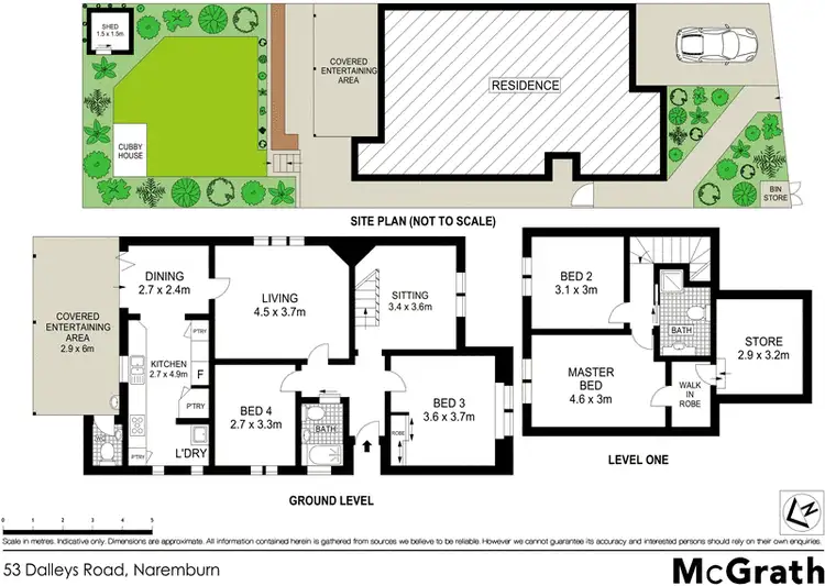 Floorplan of Homely house listing, 53 Dalleys Road, Naremburn NSW 2065
