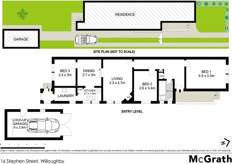 Floorplan of Homely house listing, 16 Stephen Street, Willoughby NSW 2068