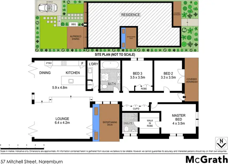 Floorplan of Homely house listing, 57 Mitchell Street, Naremburn NSW 2065