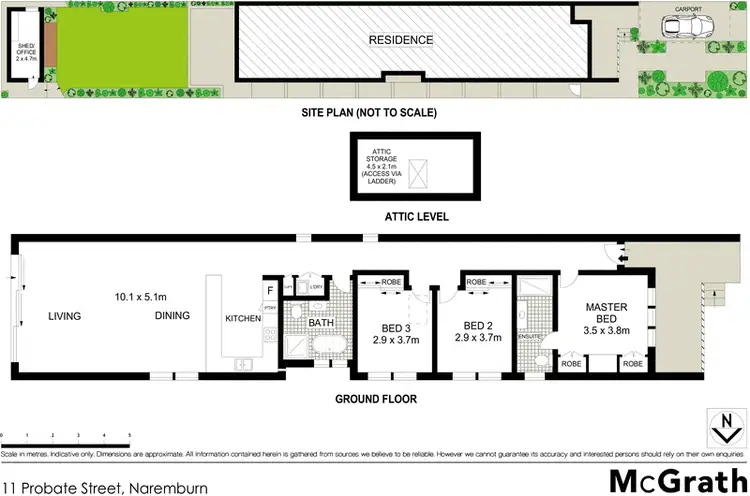 Floorplan of Homely house listing, 11 Probate Street, Naremburn NSW 2065