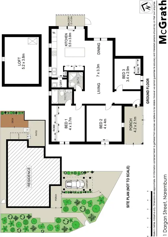 Floorplan of Homely house listing, 1 Dargan Street, Naremburn NSW 2065