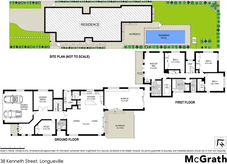 Floorplan of Homely house listing, 38 Kenneth Street, Longueville NSW 2066