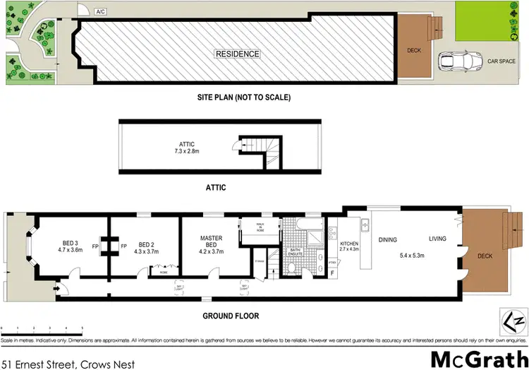 Floorplan of Homely house listing, 51 Ernest Street, Crows Nest NSW 2065