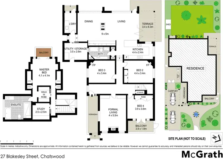 Floorplan of Homely house listing, 27 Blakesley Street, Chatswood NSW 2067