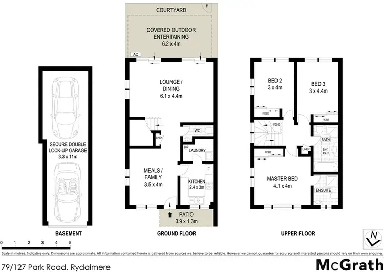 Floorplan of Homely townhouse listing, 79/127 Park Road, Rydalmere NSW 2116