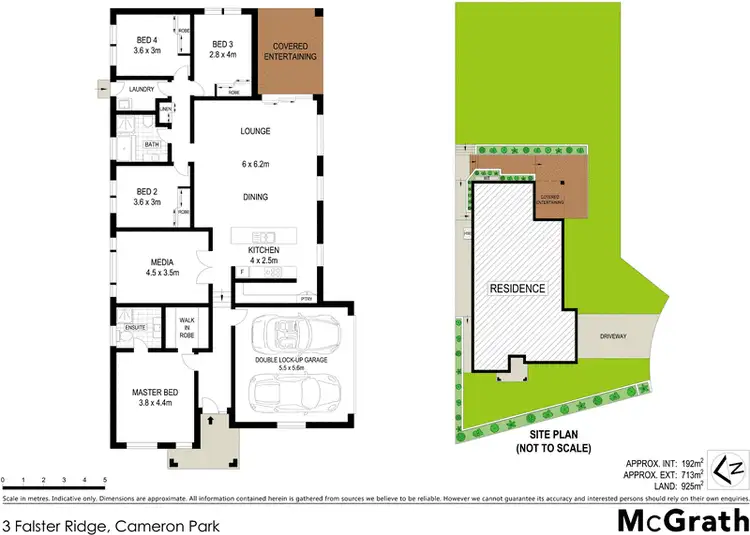 Floorplan of Homely house listing, 3 Falster Ridge, Cameron Park NSW 2285