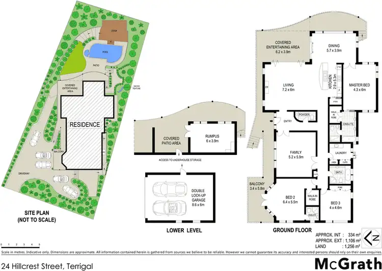 Floorplan of Homely house listing, 24 Hillcrest Street, Terrigal NSW 2260