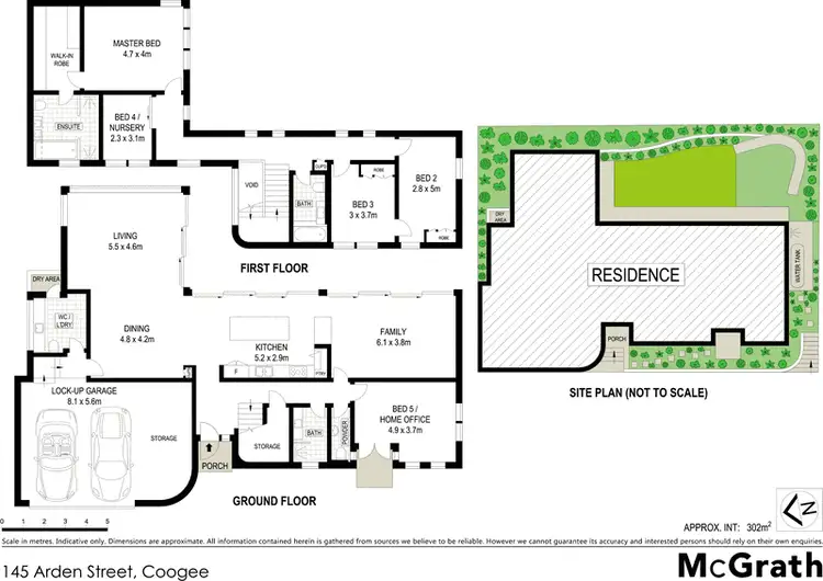Floorplan of Homely house listing, 145 Arden Street, Coogee NSW 2034