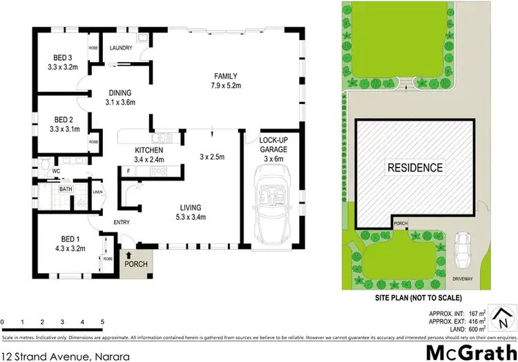 Floorplan of Homely house listing, 12 Strand Avenue, Narara NSW 2250