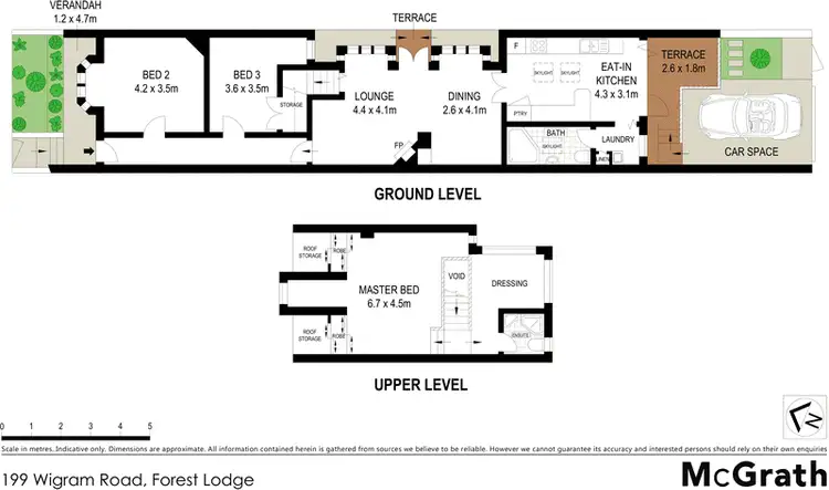 Floorplan of Homely house listing, 199 Wigram Road, Forest Lodge NSW 2037