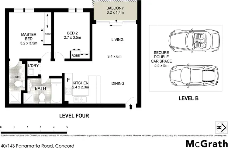 Floorplan of Homely apartment listing, 40/143 Parramatta Road, Concord NSW 2137