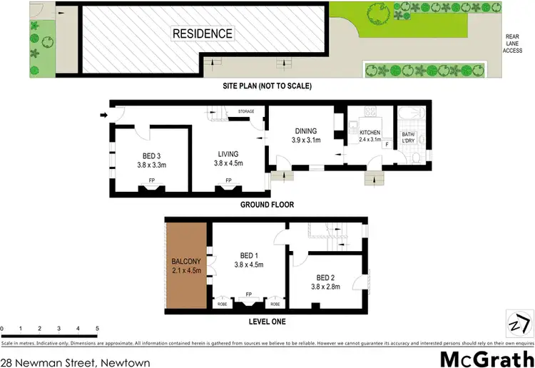 Floorplan of Homely house listing, 28 Newman Street, Newtown NSW 2042