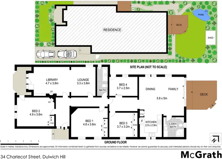 Floorplan of Homely house listing, 34 Charlecot Street, Dulwich Hill NSW 2203