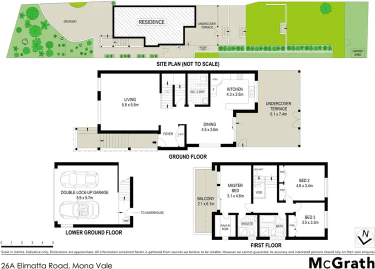Floorplan of Homely house listing, 26A Elimatta Road, Mona Vale NSW 2103