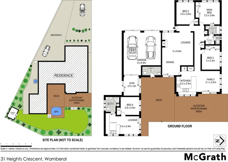 Floorplan of Homely house listing, 31 Heights Crescent, Wamberal NSW 2260