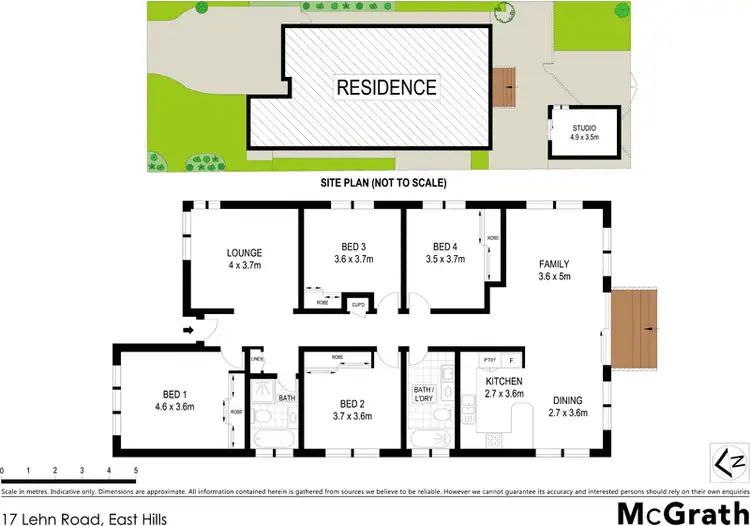 Floorplan of Homely house listing, 17 Lehn Road, East Hills NSW 2213