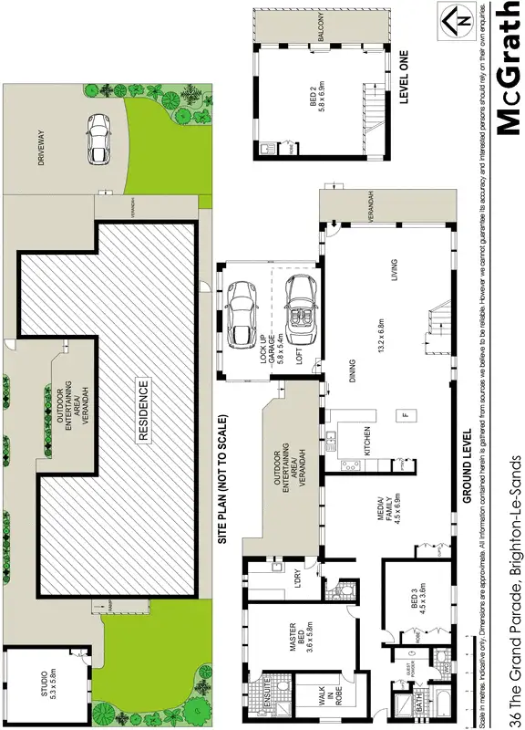 Floorplan of Homely house listing, 36 The Grand Parade, Brighton-le-sands NSW 2216