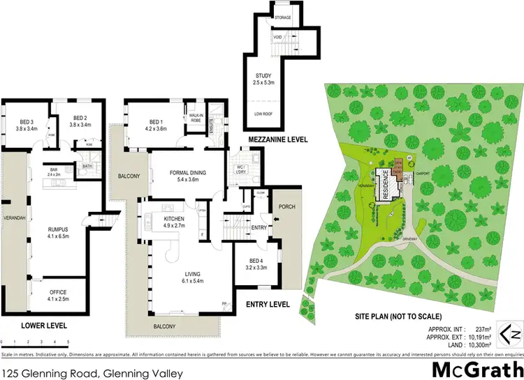 Floorplan of Homely house listing, 125 Glenning Road, Glenning Valley NSW 2261