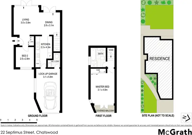Floorplan of Homely house listing, 22 Septimus Street, Chatswood NSW 2067