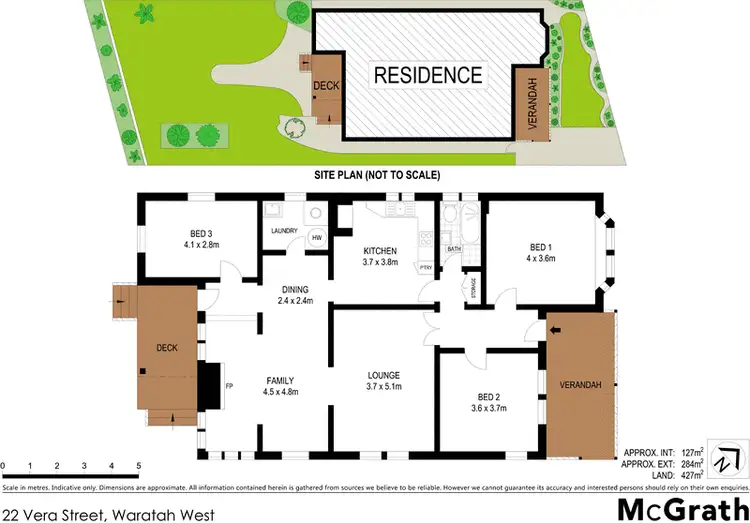 Floorplan of Homely house listing, 22 Vera Street, Waratah West NSW 2298