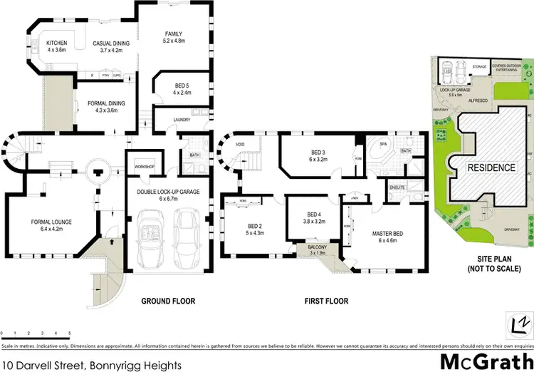 Floorplan of Homely house listing, 10 Darvell Street, Bonnyrigg Heights NSW 2177