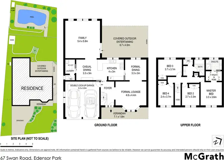 Floorplan of Homely house listing, 67 Swan Road, Edensor Park NSW 2176