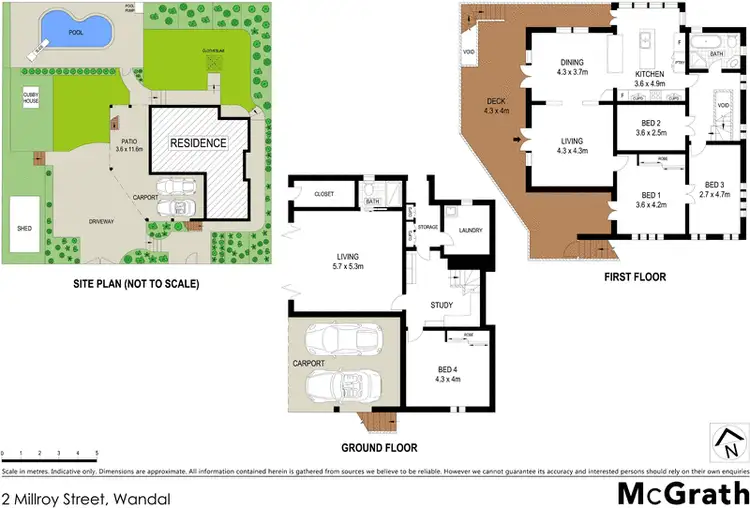 Floorplan of Homely house listing, 2 Millroy Street, Wandal QLD 4700