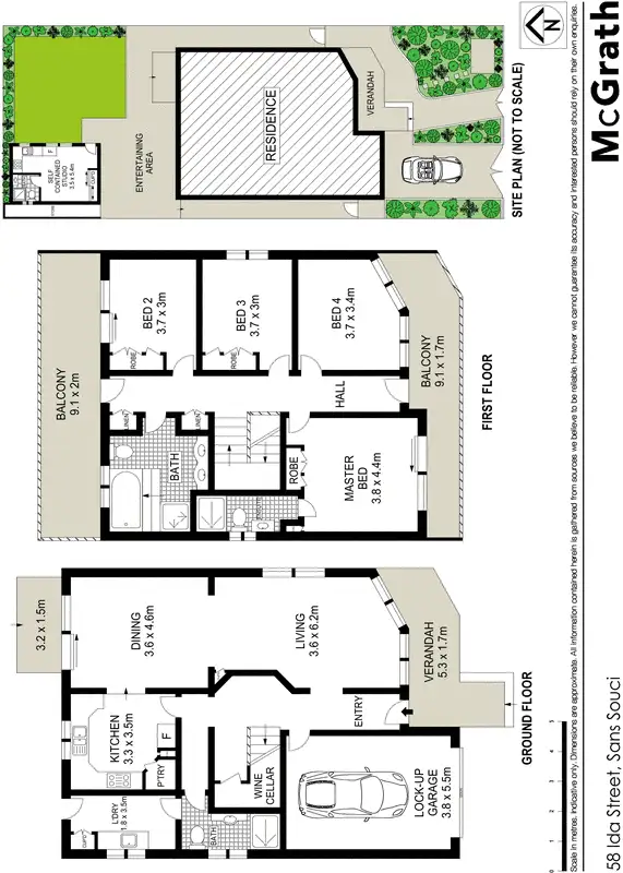 Floorplan of Homely house listing, 58 Ida Street, Sans Souci NSW 2219