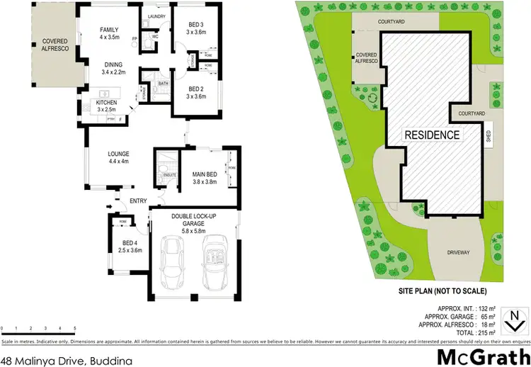 Floorplan of Homely house listing, 48 Malinya Drive, Buddina QLD 4575