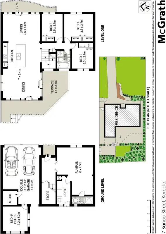 Floorplan of Homely house listing, 7 banool Street, Kareela NSW 2232