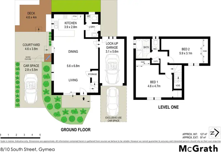 Floorplan of Homely townhouse listing, 8/10 South Street, Gymea NSW 2227