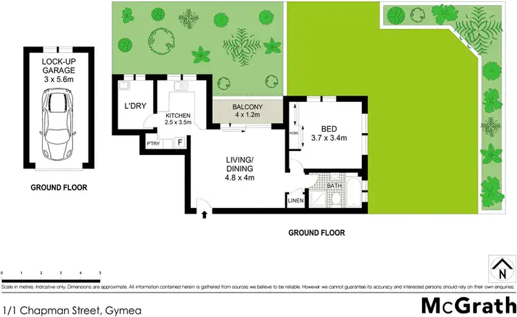 Floorplan of Homely apartment listing, 1/1 Chapman Street, Gymea NSW 2227