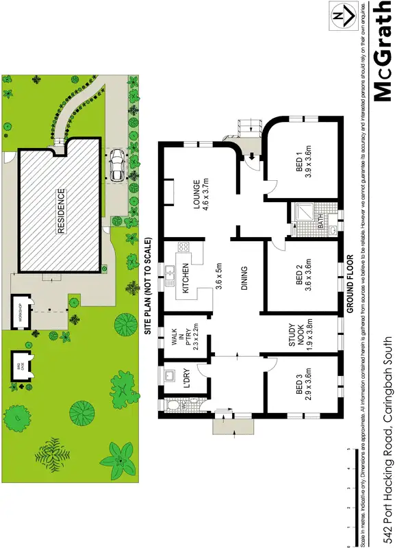 Floorplan of Homely house listing, 542 Port Hacking Road, Caringbah South NSW 2229
