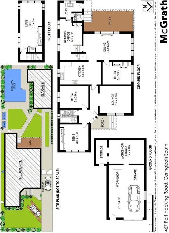Floorplan of Homely house listing, 467 Port Hacking Road, Caringbah South NSW 2229