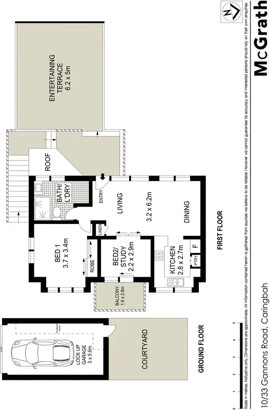 Floorplan of Homely apartment listing, 10/33 Gannons Road, Caringbah NSW 2229