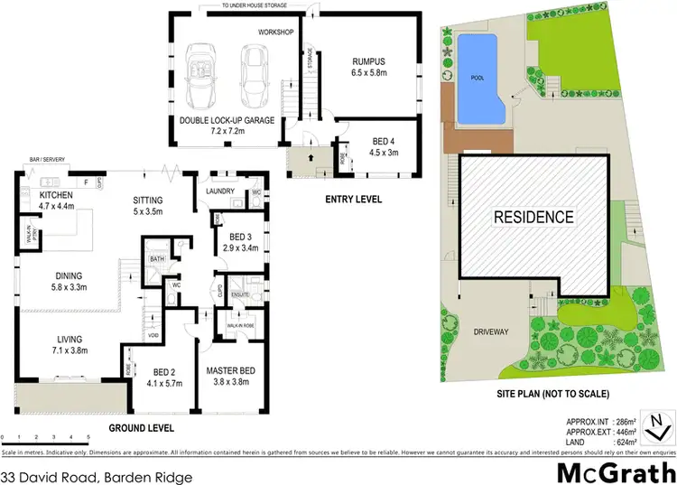 Floorplan of Homely house listing, 33 David Road, Barden Ridge NSW 2234