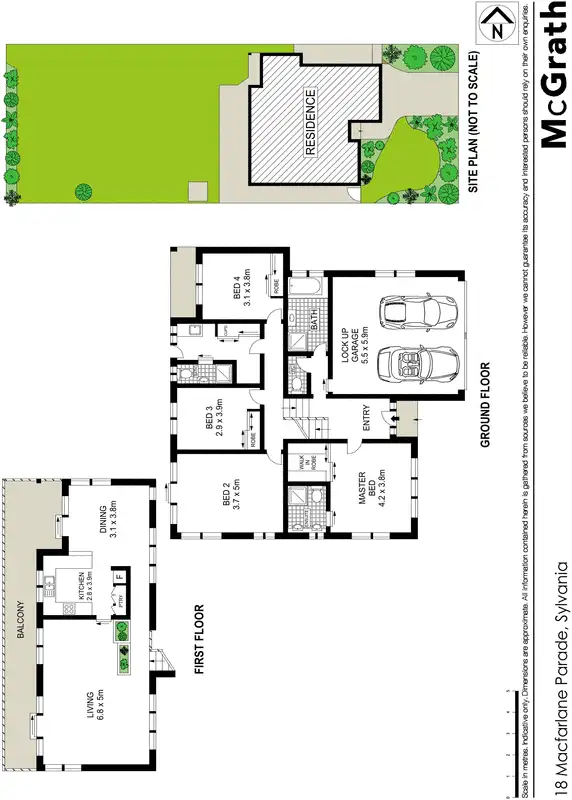 Floorplan of Homely house listing, 18 MacFarlane Parade, Sylvania NSW 2224