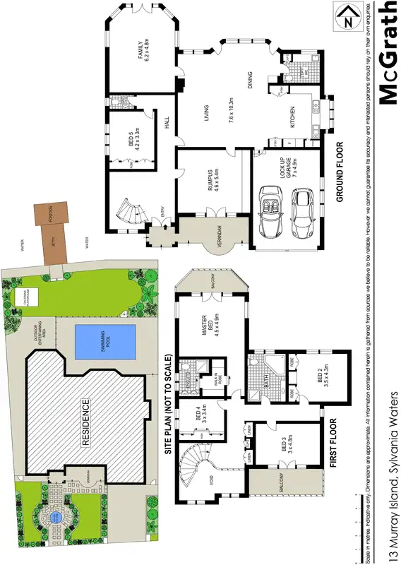 Floorplan of Homely house listing, 13 Murray Island, Sylvania Waters NSW 2224