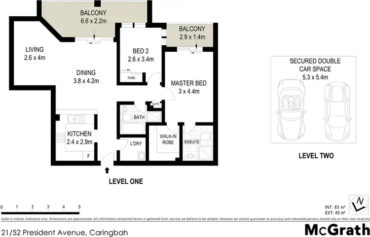 Floorplan of Homely apartment listing, 21/52 President Avenue, Caringbah NSW 2229