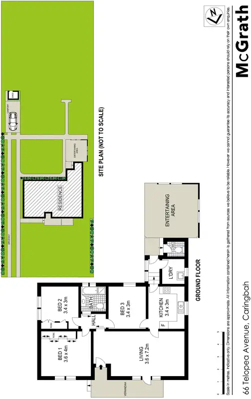 Floorplan of Homely house listing, 66 Telopea Avenue, Caringbah NSW 2229