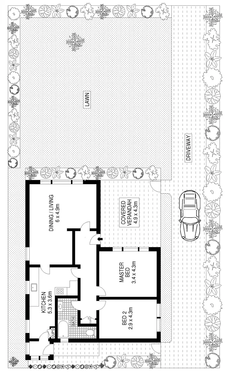 Floorplan of Homely house listing, 72 Telopea Avenue, Caringbah NSW 2229