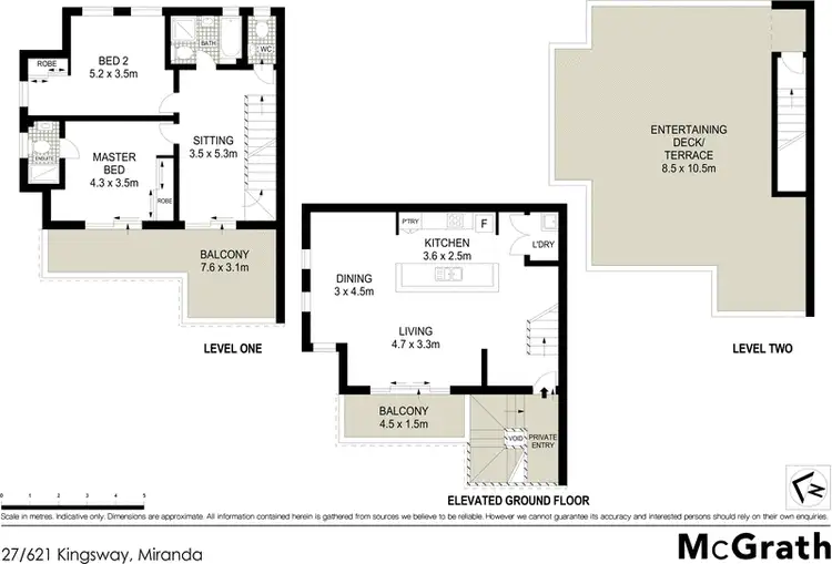 Floorplan of Homely apartment listing, 27/621 Kingsway, Miranda NSW 2228