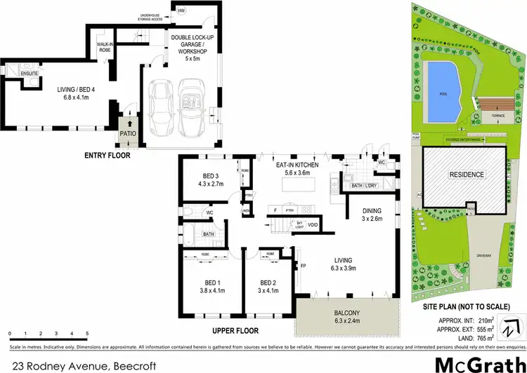 Floorplan of Homely house listing, 23 Rodney Avenue, Beecroft NSW 2119