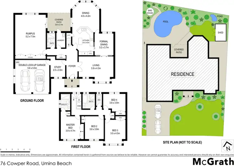 Floorplan of Homely house listing, 76 Cowper Road, Umina Beach NSW 2257