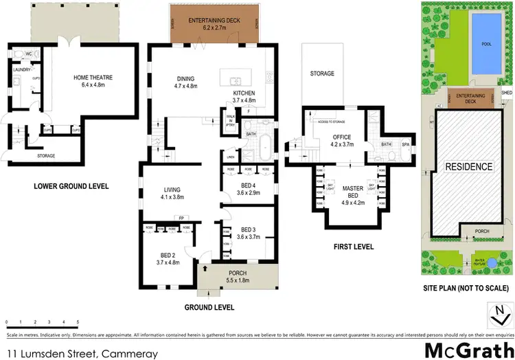 Floorplan of Homely house listing, 11 Lumsden Street, Cammeray NSW 2062