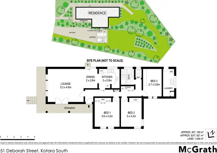 Floorplan of Homely house listing, 51 Deborah Street, Kotara South NSW 2289