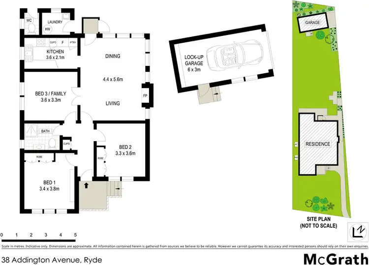 Floorplan of Homely house listing, 38 Addington Avenue, Ryde NSW 2112