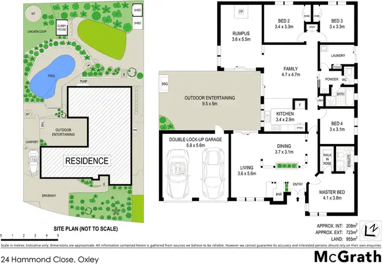 Floorplan of Homely house listing, 24 Hammond Close, Oxley ACT 2903