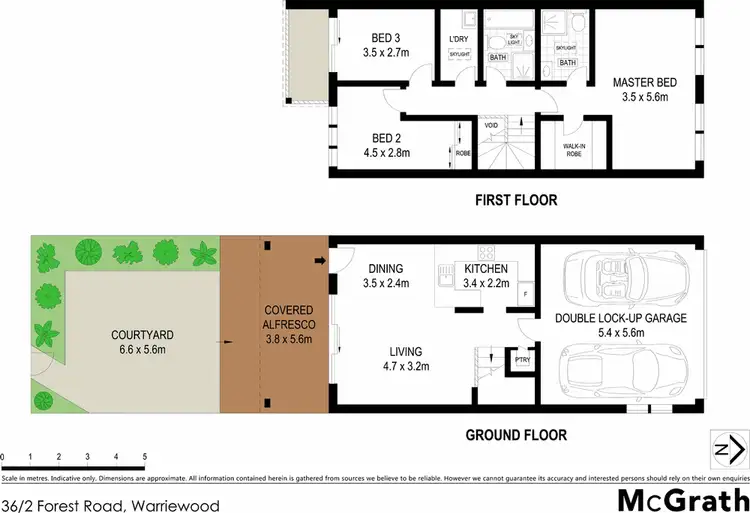 Floorplan of Homely townhouse listing, 36/2 Forest Road, Warriewood NSW 2102